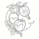 bushel and a peck tattoo design idea