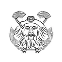 alexander great and poppy tattoo design idea