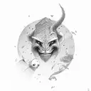 do not go gentle into that good night tattoo design idea