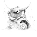 do not go gentle into that good night tattoo design idea