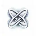 Infinity Symbol tattoo design idea