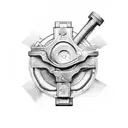 mechanic tools tattoo design idea