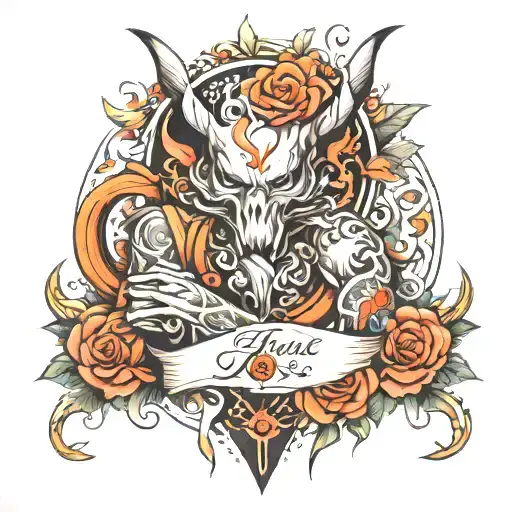 SH tattoo design idea