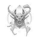 struggle, resilience, rock bottom, never give up, grind tattoo design idea