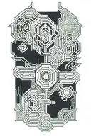 cyberpunk tattoo design idea