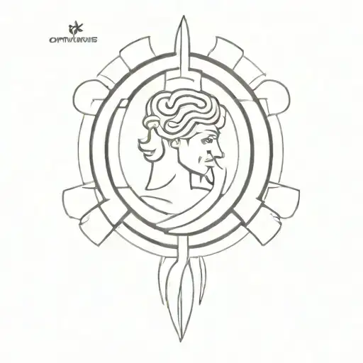 gods Olympus tattoo design idea