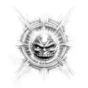 dark souls eclipse tattoo design idea