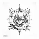 dark souls eclipse tattoo design idea