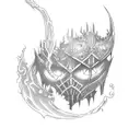 dark souls eclipse tattoo design idea
