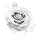 Corvo com Rosas tattoo design idea