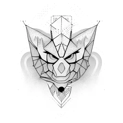 Broken Chains tattoo design idea