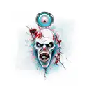 zombie tattoo design idea