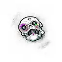 zombie tattoo design idea