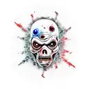 zombie tattoo design idea