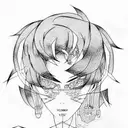 anime tattoo design idea