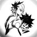 hisoka hxh  tattoo design idea