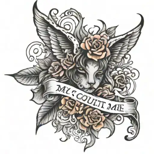 my guilt will not purify me   tattoo design idea