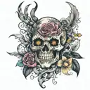my guilt will not purify me   tattoo design idea