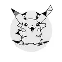 Pikachu thunderbolt tattoo design idea