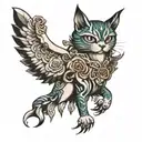 boo tattoo design idea