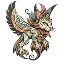 boo tattoo design idea