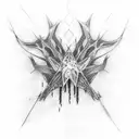 silent hill 2 tattoo design idea