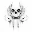 silent hill 2 tattoo design idea