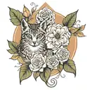 they're never at home and they're always alone, even with someone they love tattoo design idea