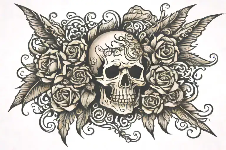 signature of your father tattoo design idea