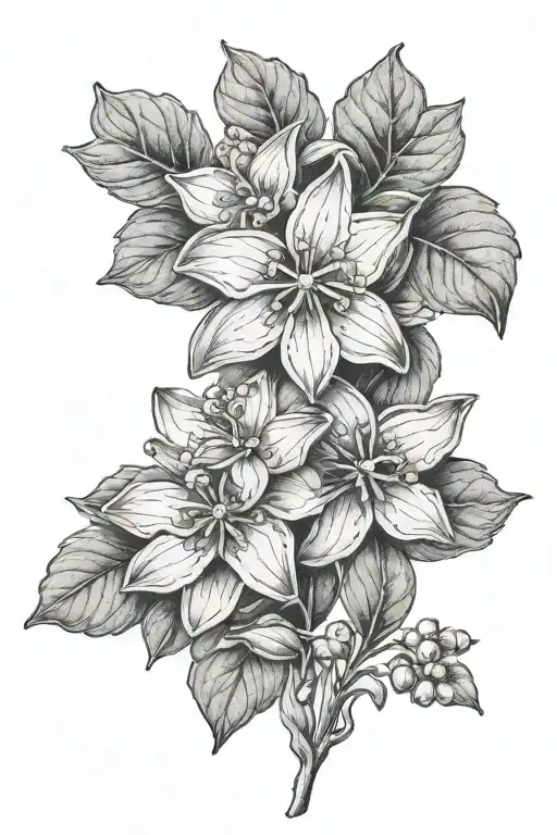 forget me not flower tattoo tattoo design idea