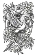 hunger games tattoo design idea