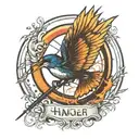 hunger games tattoo design idea