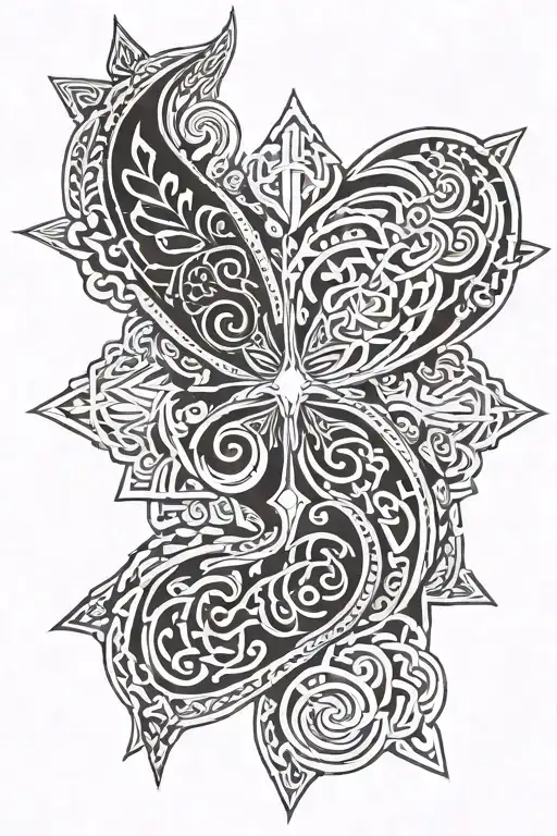Celtic, Native American, Russian orthodox, July, August  tattoo design idea