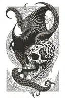 chernabog  tattoo design idea