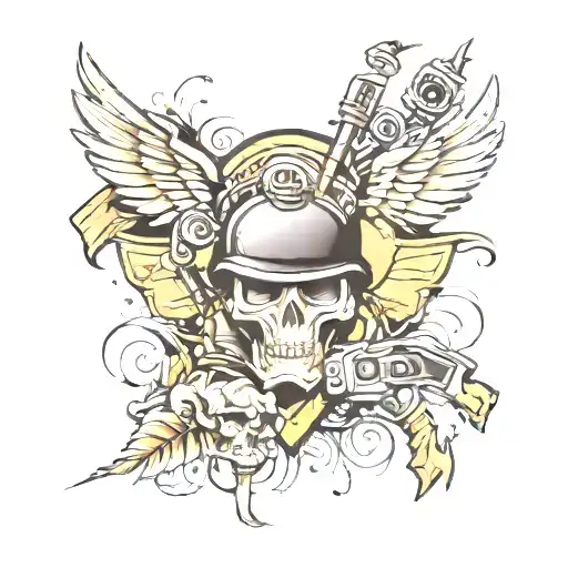 special forces  tattoo design idea