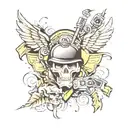 special forces  tattoo design idea