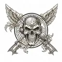 special forces  tattoo design idea
