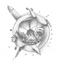 draw a  simple, small tattoo without colours, and shading for -  Self-love, gratitude, givingness tattoo design idea