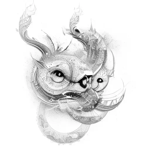the paradox of increasingly desiring what progressively delights less. tattoo design idea
