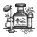funny  pharmacy tattoo design idea