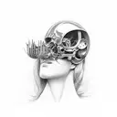 headlight from r8 tattoo design idea