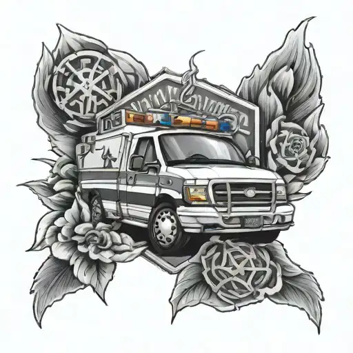 paramedic tattoo design idea