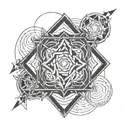 5 elements tattoo design idea