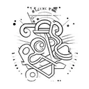 2005 til 3005 tattoo design idea