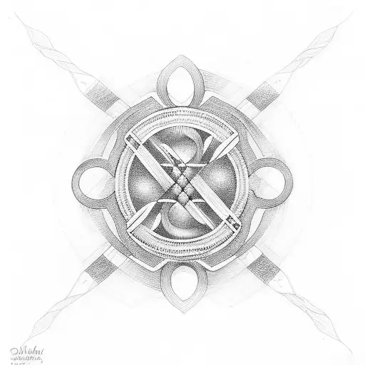 Infinity Symbol 1968 tattoo design idea