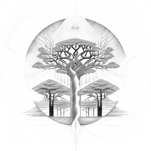 Tree of Life, Mandela, mason, Landon  tattoo design idea