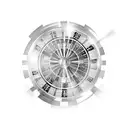 roulette wheel tattoo design idea