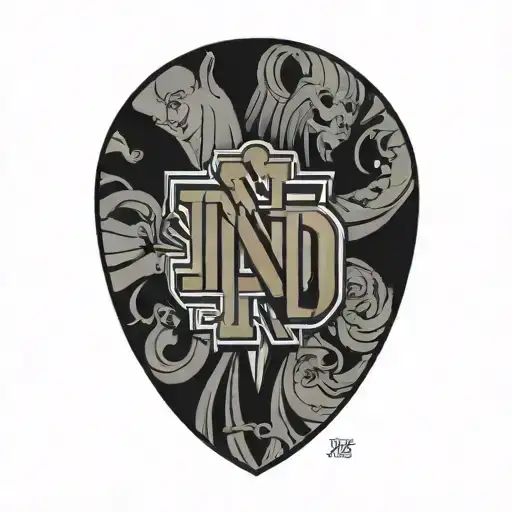 university of notre dame tattoo design idea