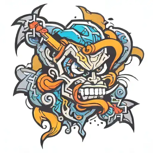 graffiti style tattoo tattoo design idea
