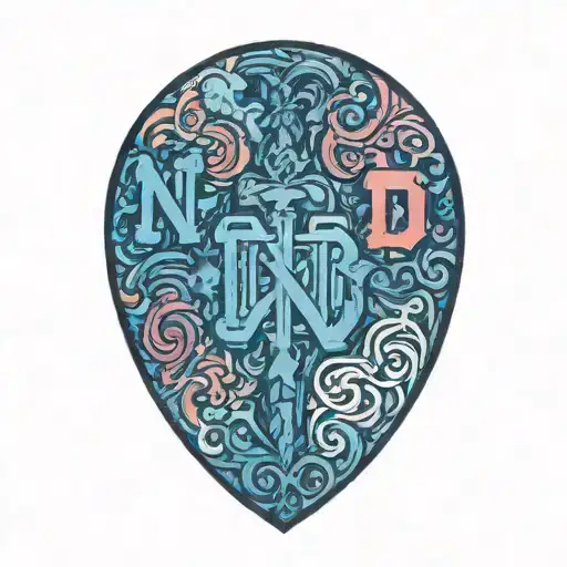 university of notre dame tattoo design idea